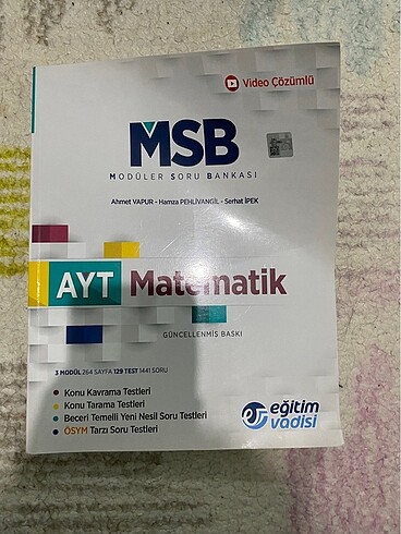eğitim vadisi ayt matematik 2025