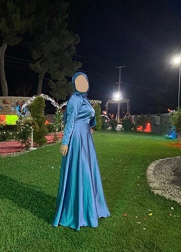 38 Beden Indigo abiye 