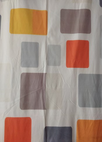 Çok Renkli Modern Desenli Perde - Görsel 2