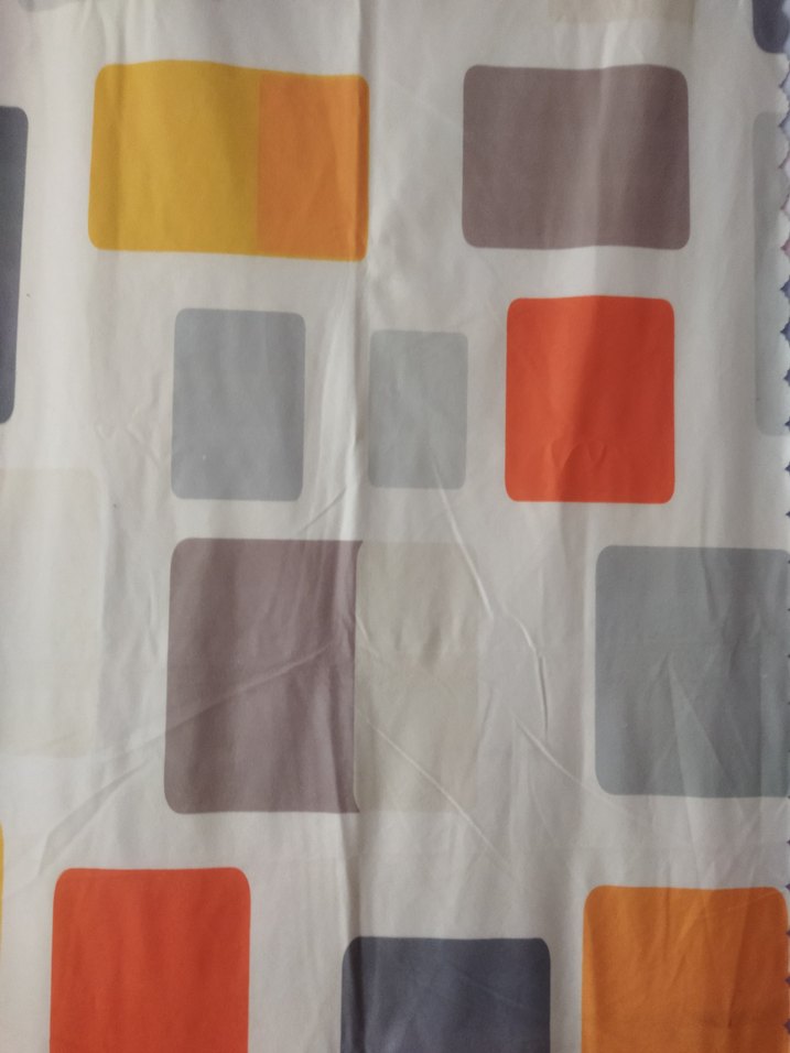 Çok Renkli Modern Desenli Perde - Görsel 2