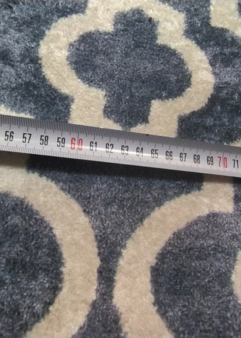 Gri Desenli Baskılı Banyo paspas - Görsel 4