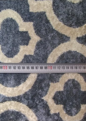 Gri Desenli Baskılı Banyo paspas - Görsel 5