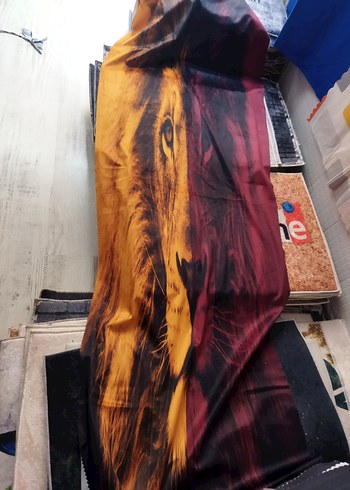 Yatak örtüsü yastık kılıfı ve çift kanat fon perde kadife kumaş - Görsel 4