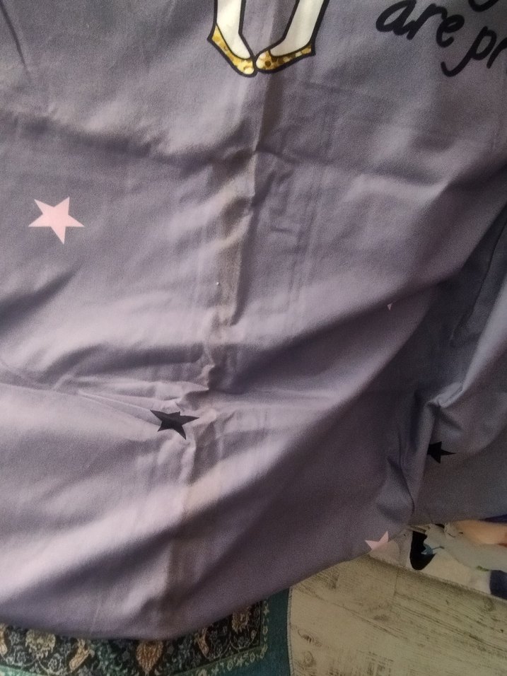 Mor Baskılı Çocuk Nevresim - Görsel 2