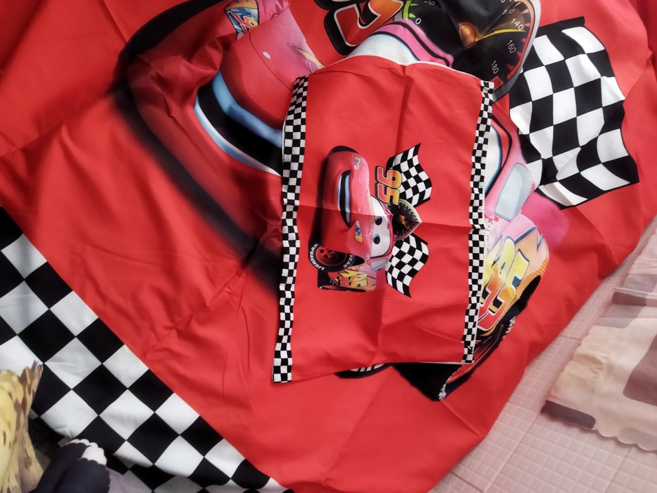 Çocuklar için Renkli Baskılı Nevresim ve yastık kılıfı - Görsel 3