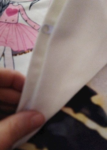 Pembe Pastel Bebek Baskılı - Görsel 2