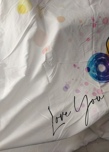 Renkli Desenli Çocuk Nevresim ve yastık kılıfı - Görsel 3