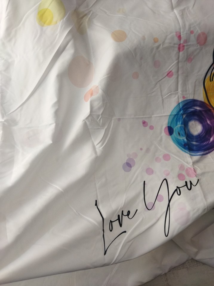 Renkli Desenli Çocuk Nevresim ve yastık kılıfı - Görsel 3