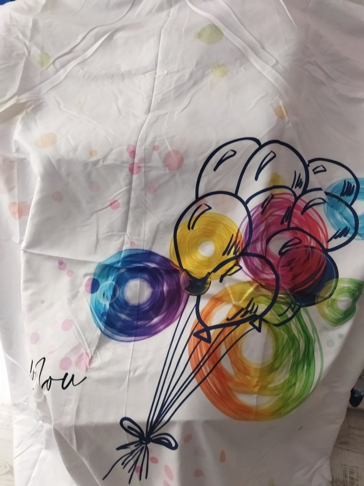 Renkli Desenli Çocuk Nevresim ve yastık kılıfı - Görsel 2