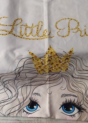 Beyaz Parlak Desenli Çocuk yatak Örtüsü - Görsel 2