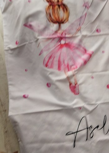 Pembe Baskılı nevresim ve yastık kılıfı - Görsel 2