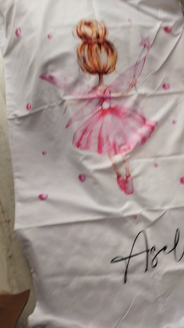 Pembe Baskılı nevresim ve yastık kılıfı - Görsel 2