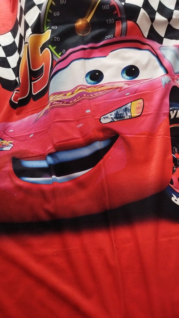 Renkli Baskılı Çocuk ince kadife örtü - Görsel 2