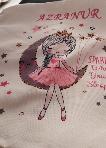 Pembe Pastel Bebek Desenli Kırlent kılıfı 2 adet - Görsel 3