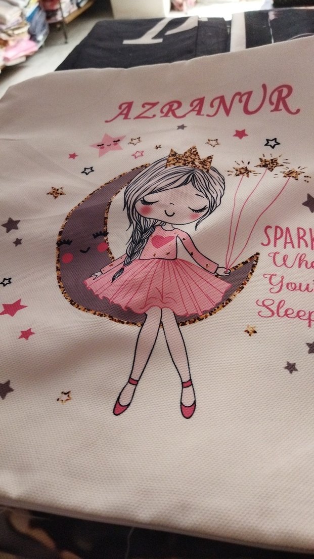 Pembe Pastel Bebek Desenli Kırlent kılıfı 2 adet - Görsel 3