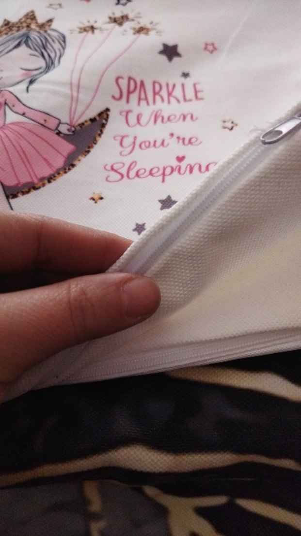 Pembe Pastel Bebek Desenli Kırlent kılıfı 2 adet - Görsel 2