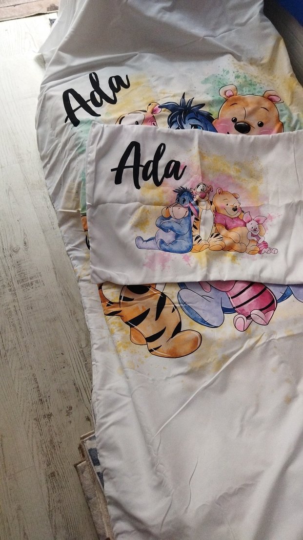 Pastel Renkli Baskılı Çocuk nevresim ve yastık kılıfı - Görsel 3