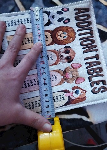 Çocuklar için Çok Renkli Hayvan Figürlü Halı - Görsel 3