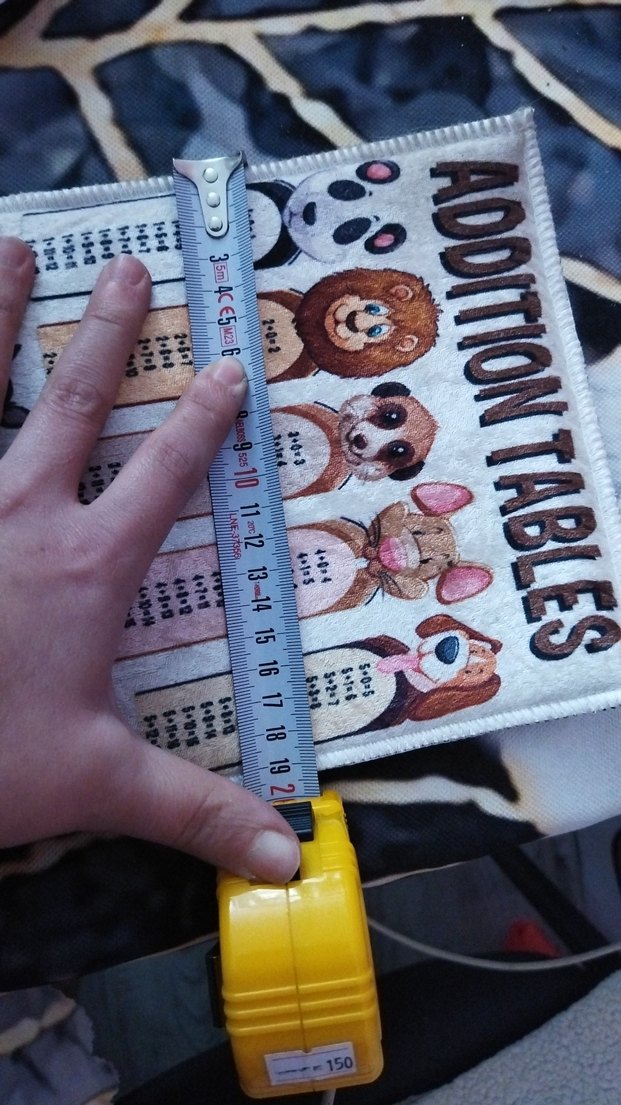 Çocuklar için Çok Renkli Hayvan Figürlü Halı - Görsel 3