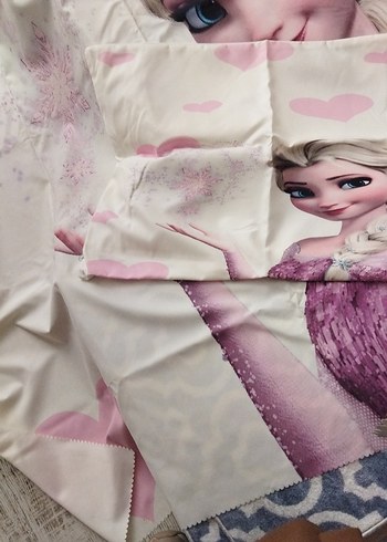 Beyaz Elsa Temalı Bebek Örtüsü - Görsel 4