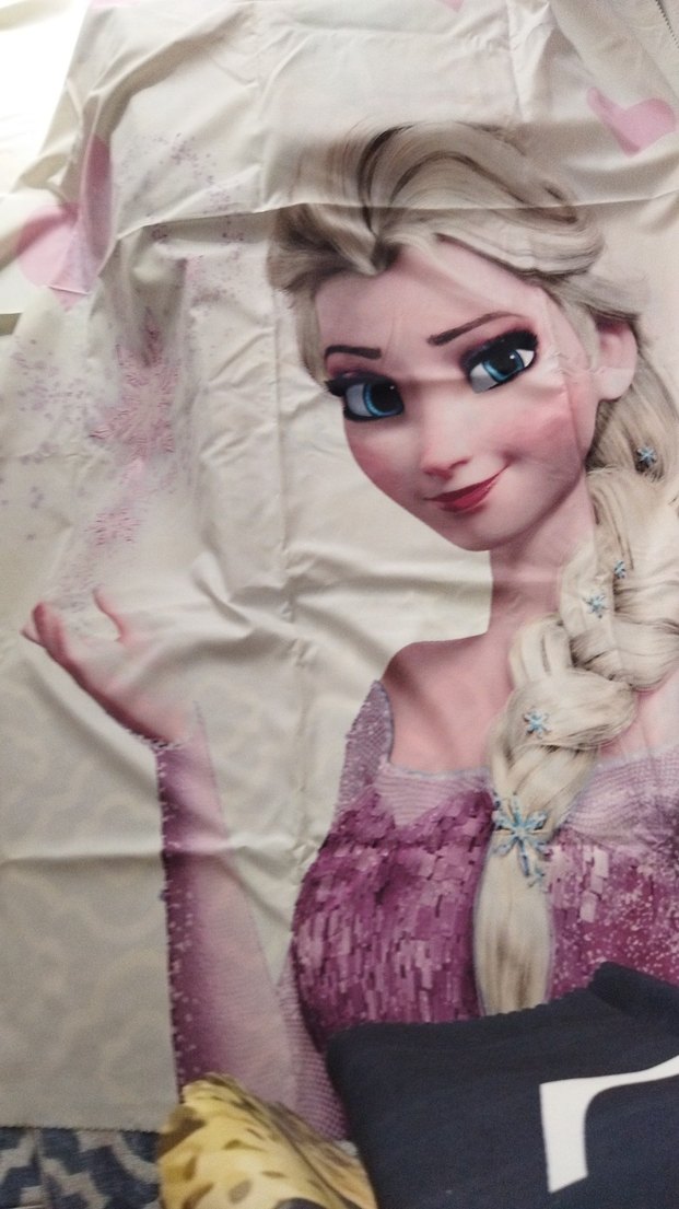 Beyaz Elsa Temalı Bebek Örtüsü - Görsel 2