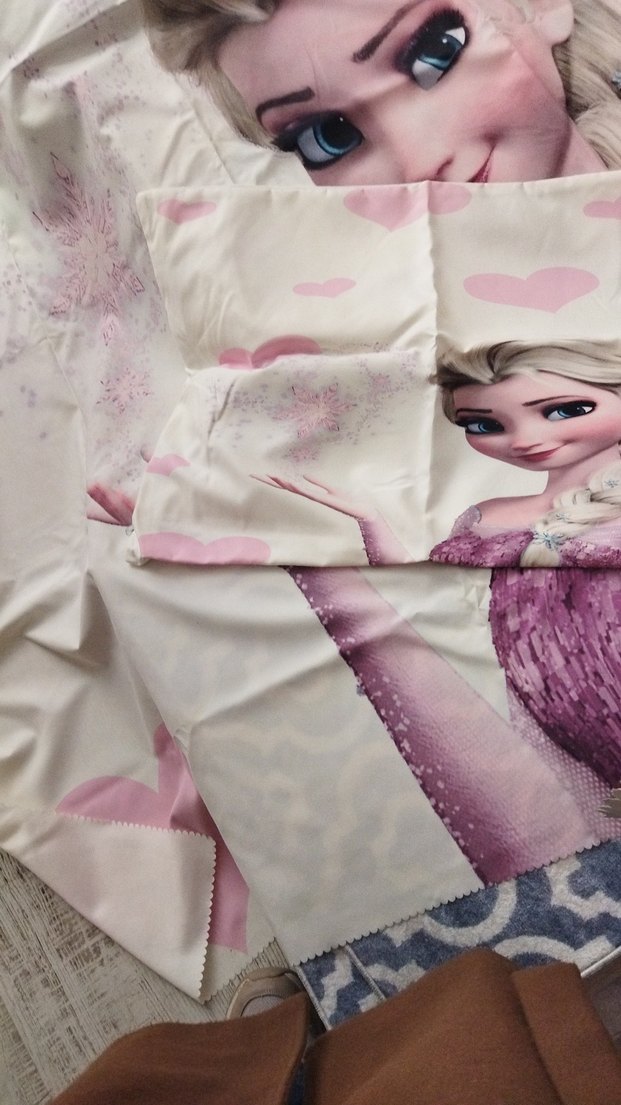 Beyaz Elsa Temalı Bebek Örtüsü - Görsel 4