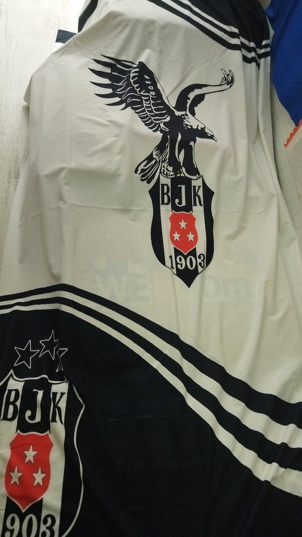 BJK Baskılı Siyah yatak örtüsü - Görsel 2