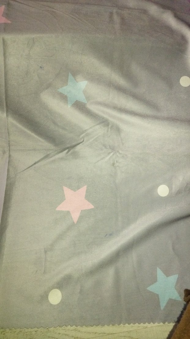 Gri Yıldız Desenli Yatak örtüsü - Görsel 3