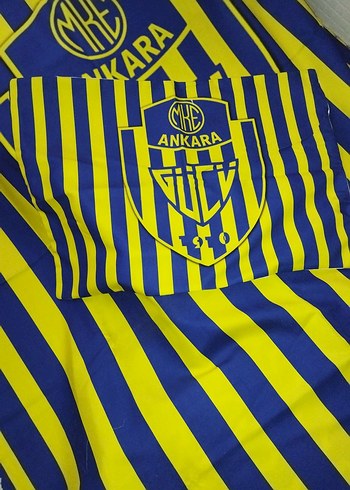 Sarı Lacivert Çizgili Yastık kılıflı yatak örtüsü - Görsel 4