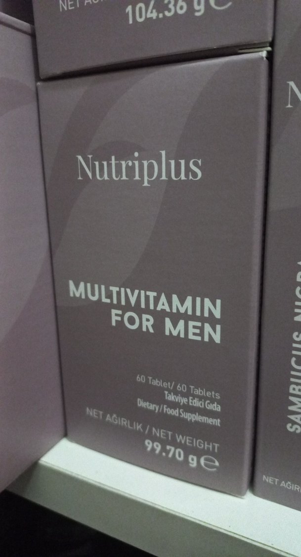 Nutriplus Multivitamin Erkekler için 60 Tablet - Görsel 2
