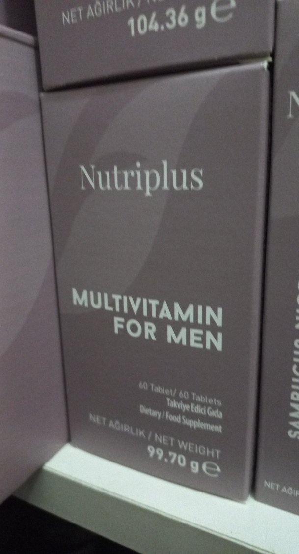 Nutriplus Multivitamin Erkekler için 60 Tablet - Görsel 3