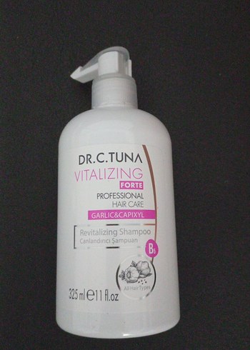 Dr.C.Tuna Vitalizing Forte Sarımsaklı Şampuan 325 ml - Görsel 5