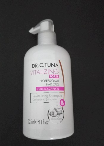 Dr.C.Tuna Vitalizing Forte Sarımsaklı Şampuan 325 ml - Görsel 3