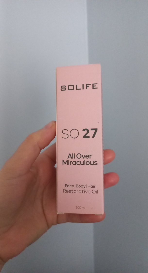 Solife SO27 Çok Amaçlı Onarıcı Yağ 100ml - Görsel 4