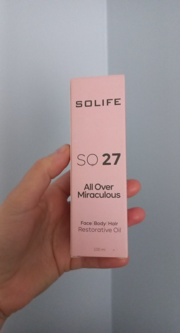 Solife SO27 Çok Amaçlı Onarıcı Yağ 100ml - Görsel 3