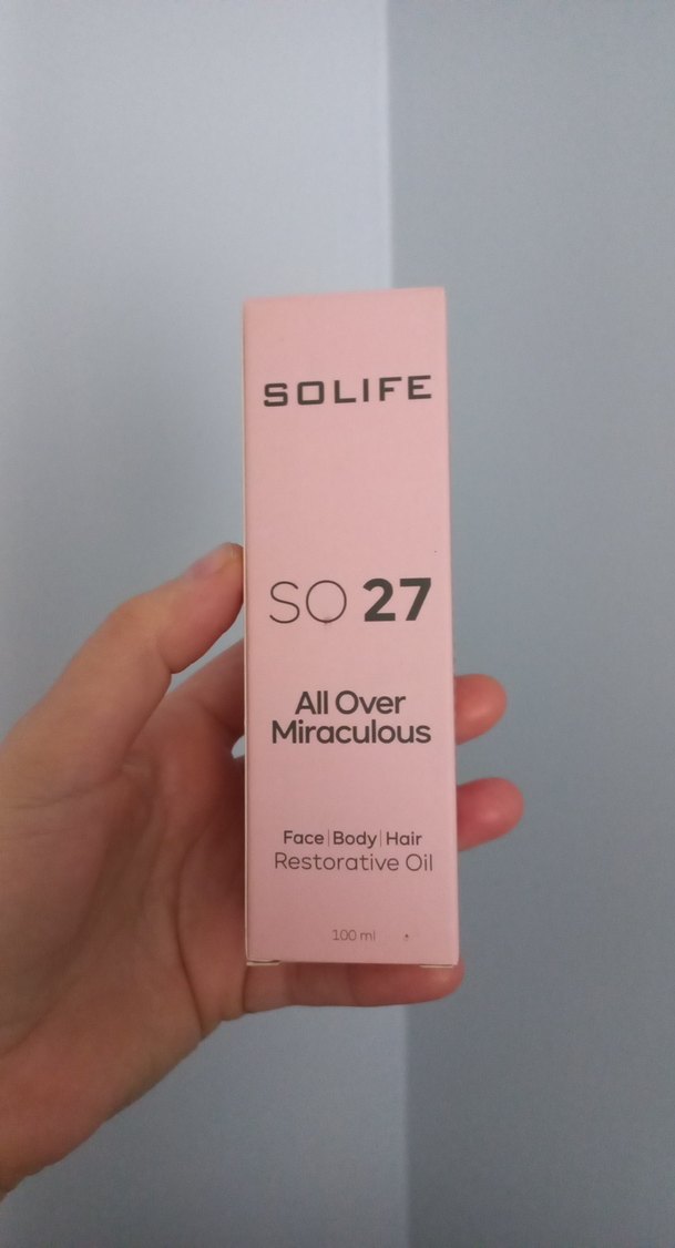 Solife SO27 Çok Amaçlı Onarıcı Yağ 100ml - Görsel 2