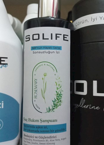Solife Biberiye Şampuanı - Sonsuzluğun İzi - Görsel 2