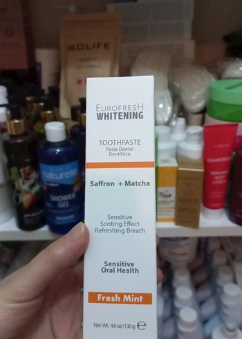 Eurofresh Beyazlatıcı Hassas Diş Macunu 112gr - Görsel 3