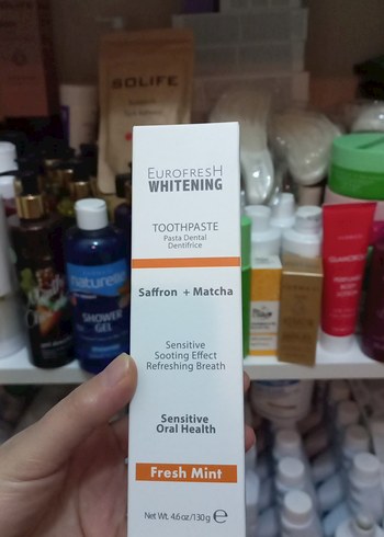 Eurofresh Beyazlatıcı Hassas Diş Macunu 112gr - Görsel 4