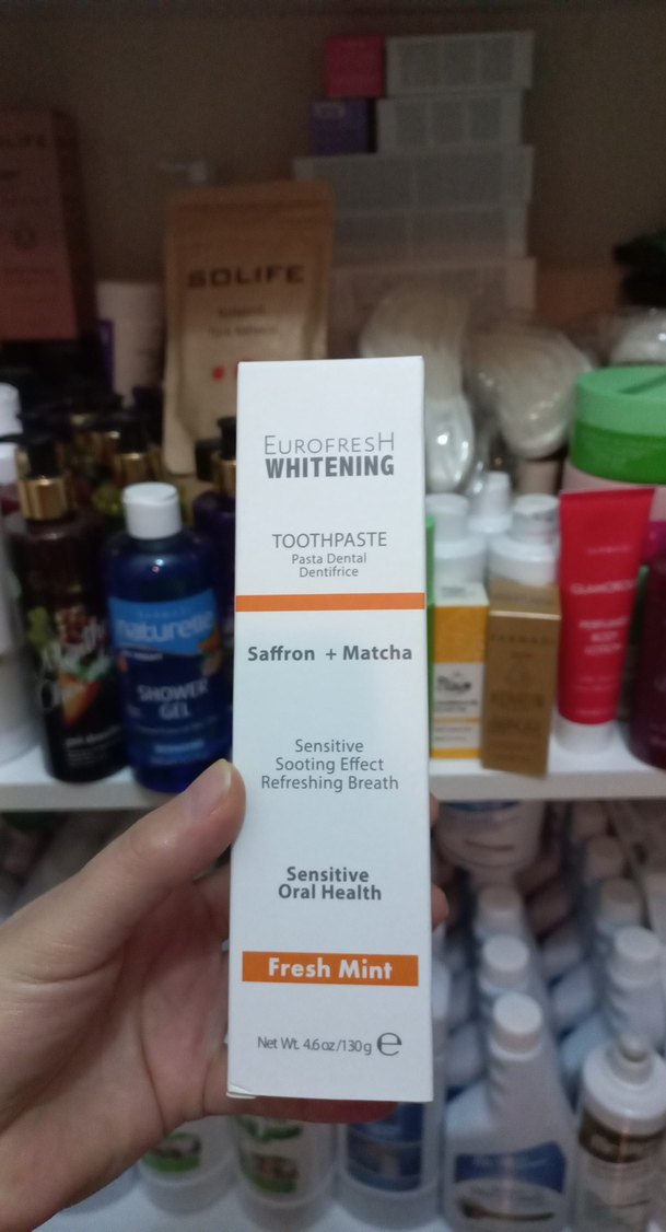 Eurofresh Beyazlatıcı Hassas Diş Macunu 112gr - Görsel 3