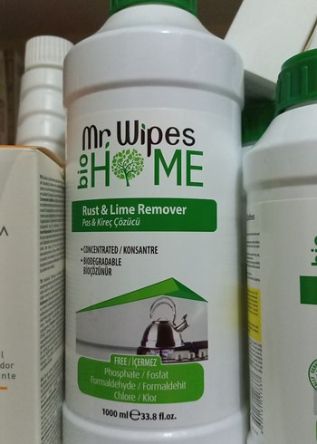 Mr Wipes Bio Home Pas & Kireç Çözücü 1000ml