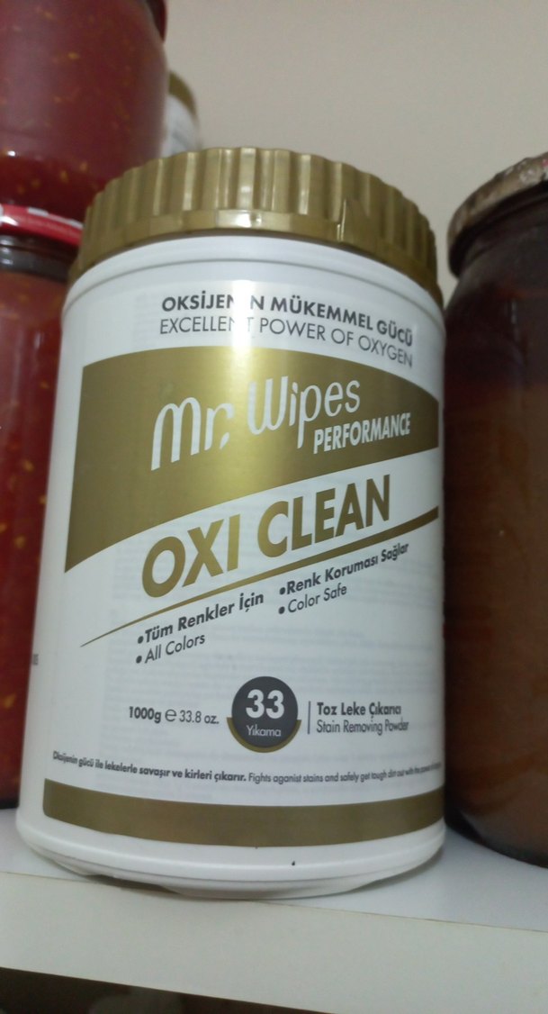 Mr Wipes Oxi Clean Tüm Renkler için 1000g - Görsel 2