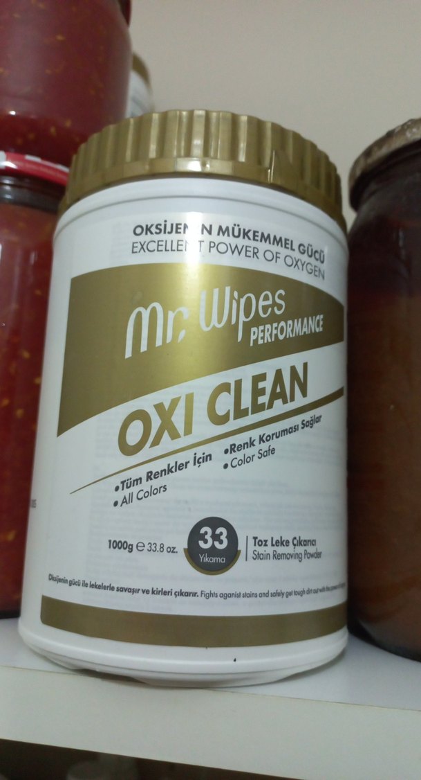 Mr Wipes Oxi Clean Tüm Renkler için 1000g - Görsel 3