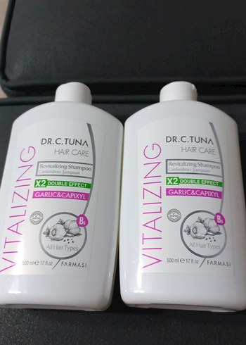 Farmasi 2 adet Dr.C.Tuna Sarımsak & Capixyl Şampuan 500 ml