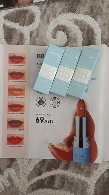 Farmasi Ruj bb mat stick