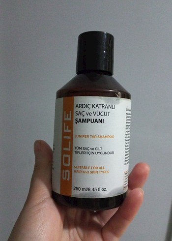 Ardıç Katranlı Saç ve Vücut Şampuanı 250 ml