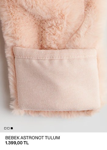 Kız Bebek Kışlık Astronot Tulum - Görsel 3