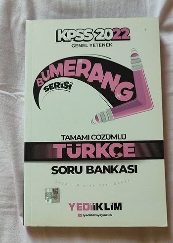 KPSS 2022 Türkçe Soru Bankası
