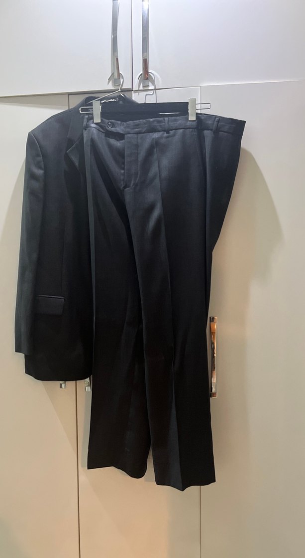 Düğmeli Siyah Erkek Ceket - Görsel 4