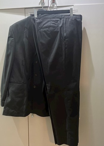 Siyah Düğmeli Erkek Takım Elbise Ceket - Görsel 4